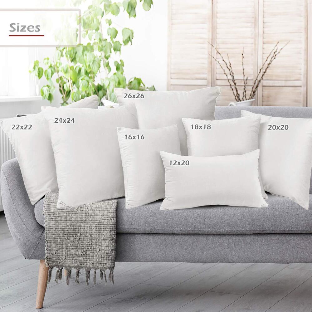 2469 Throw Pillow Covers, Cozy Velvet Decorative Pillow Covers 12 x 20 - Picture 5 of 7